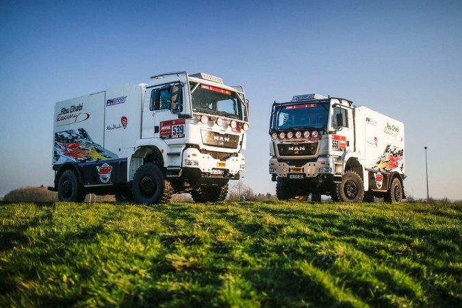 An all-terrain truck, an experienced team, optimized logistics